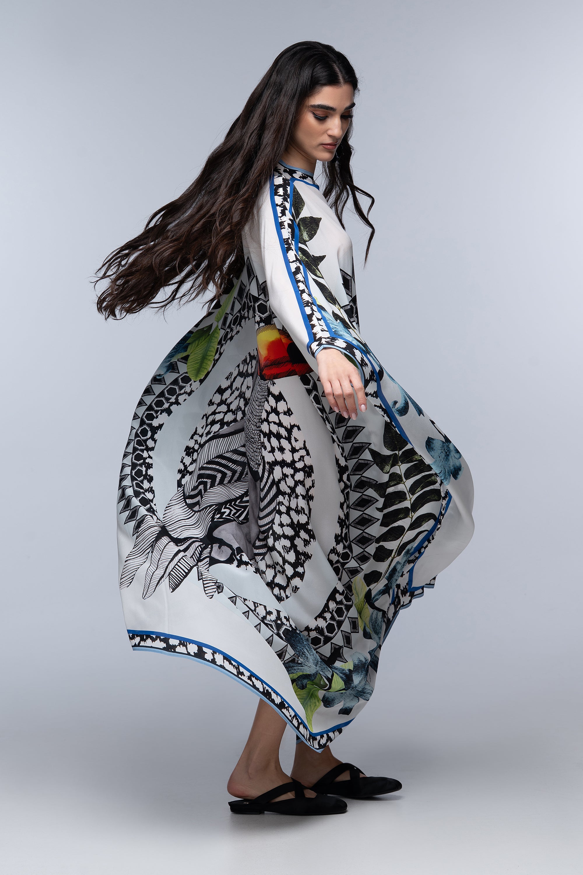 Aurelia Καφτανι Μεταξωτο Χειροποιητο