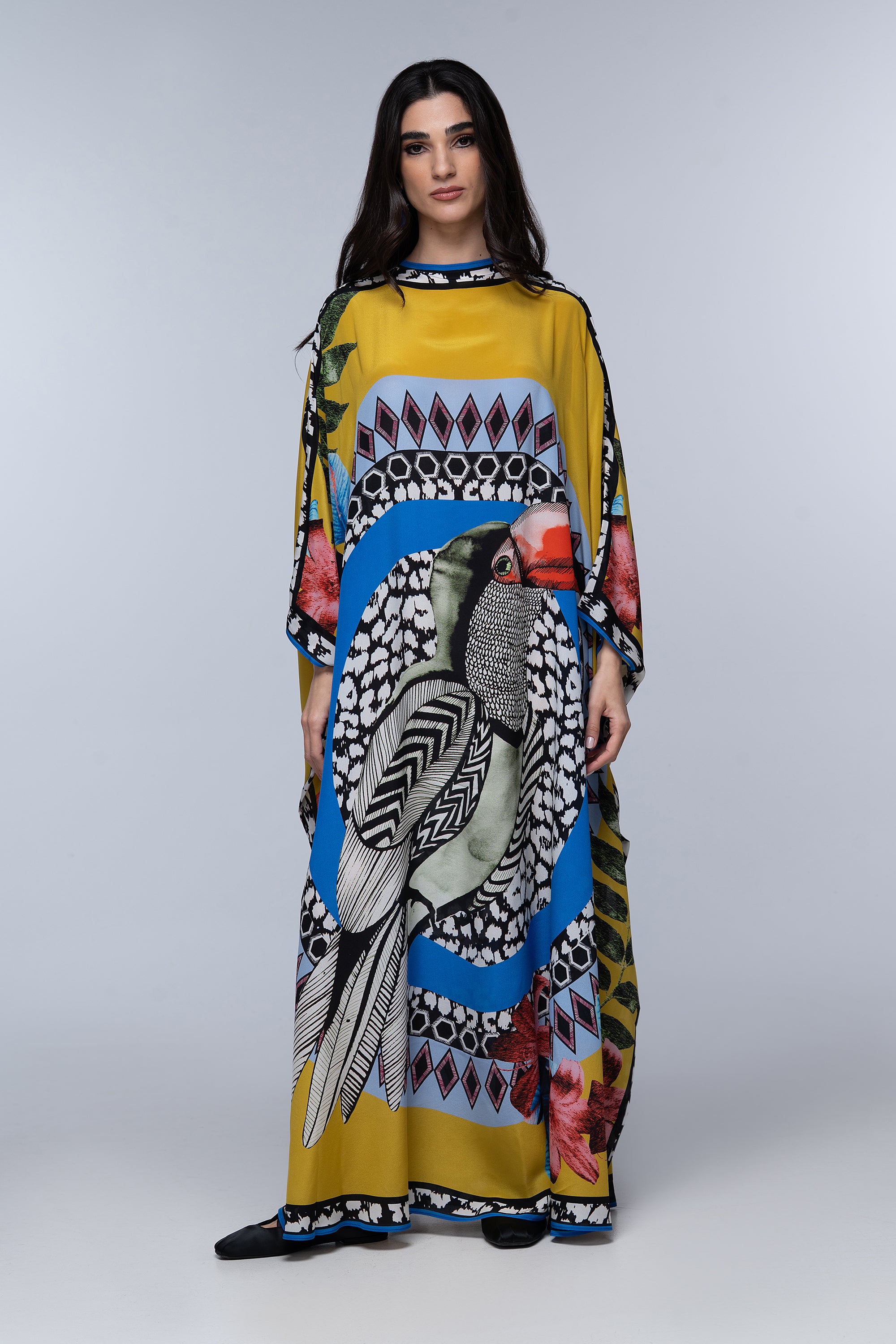 Nura Καφτανι Μεταξωτο Χειροποιητο