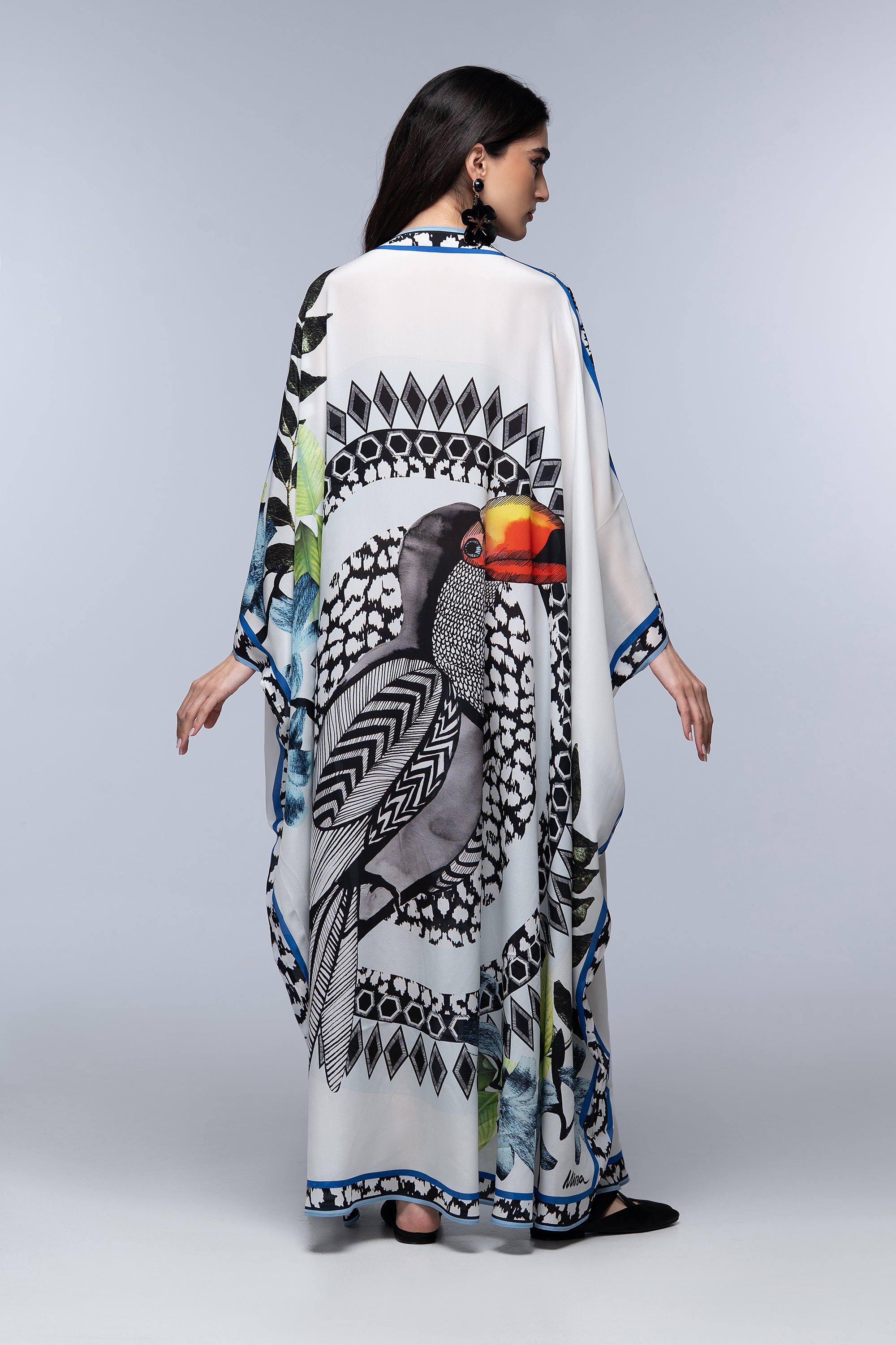 Aurelia Καφτανι Μεταξωτο Χειροποιητο