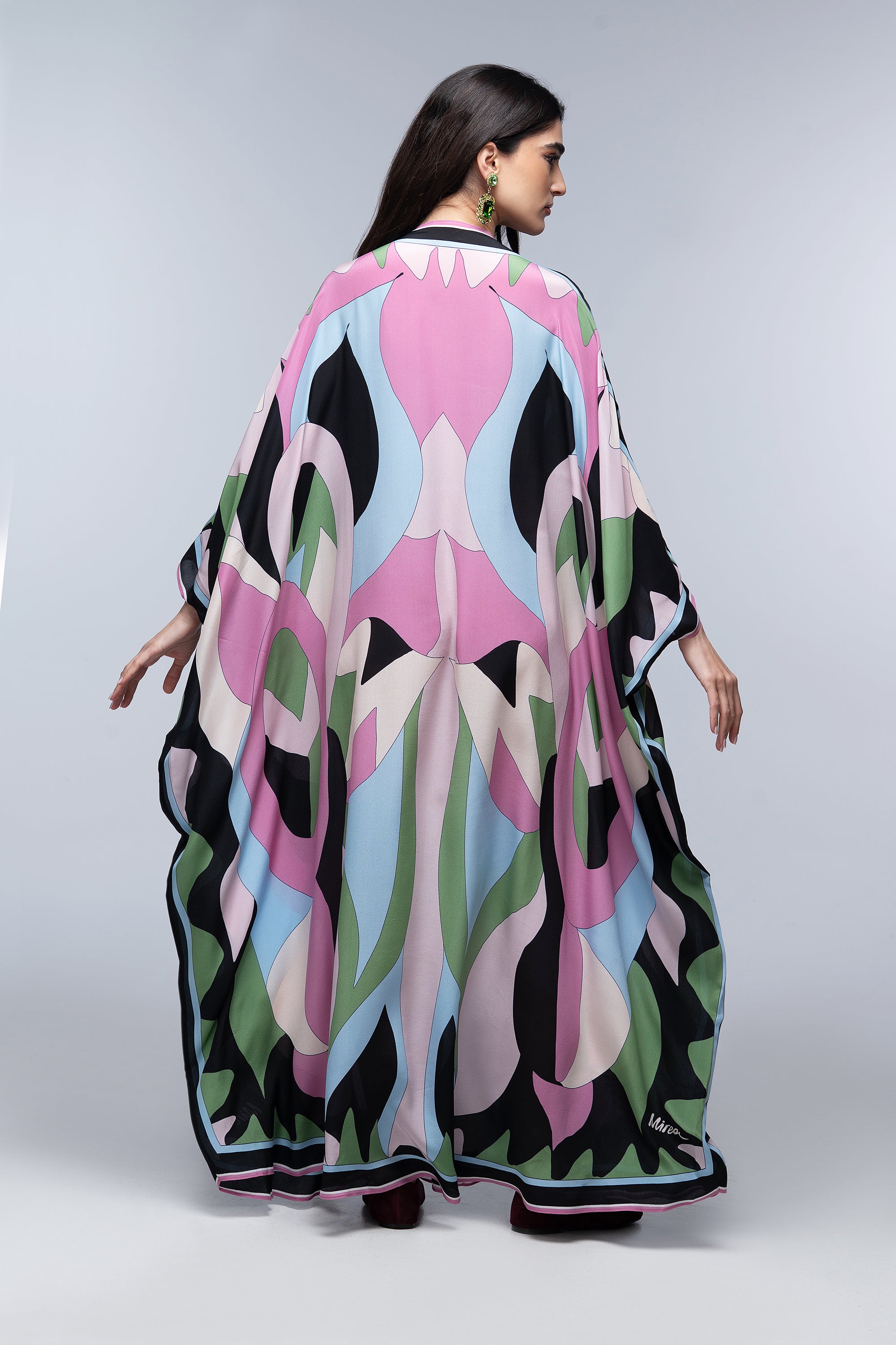 Calista Καφτανι Μεταξωτο Χειροποιητο