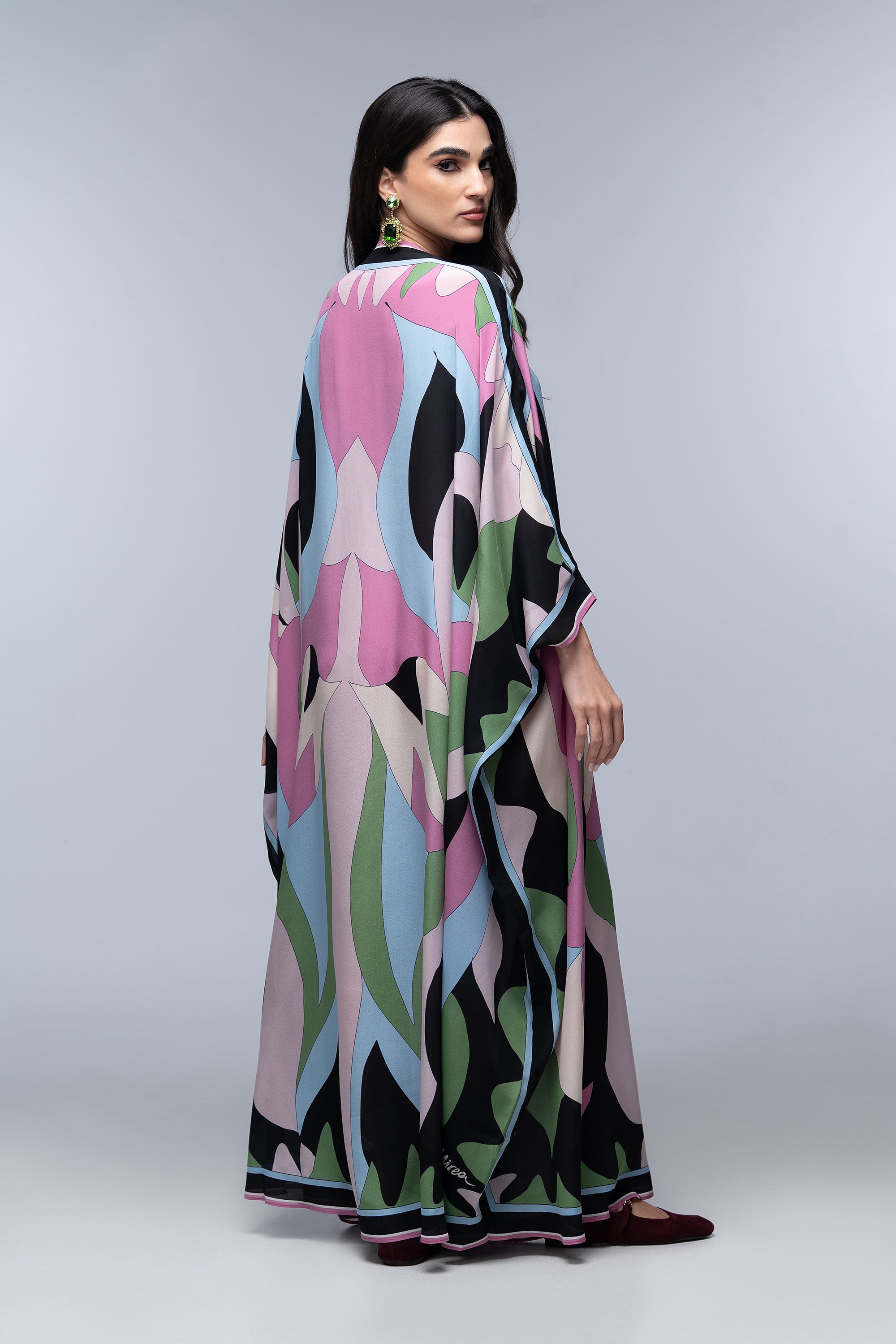 Calista Καφτανι Μεταξωτο Χειροποιητο