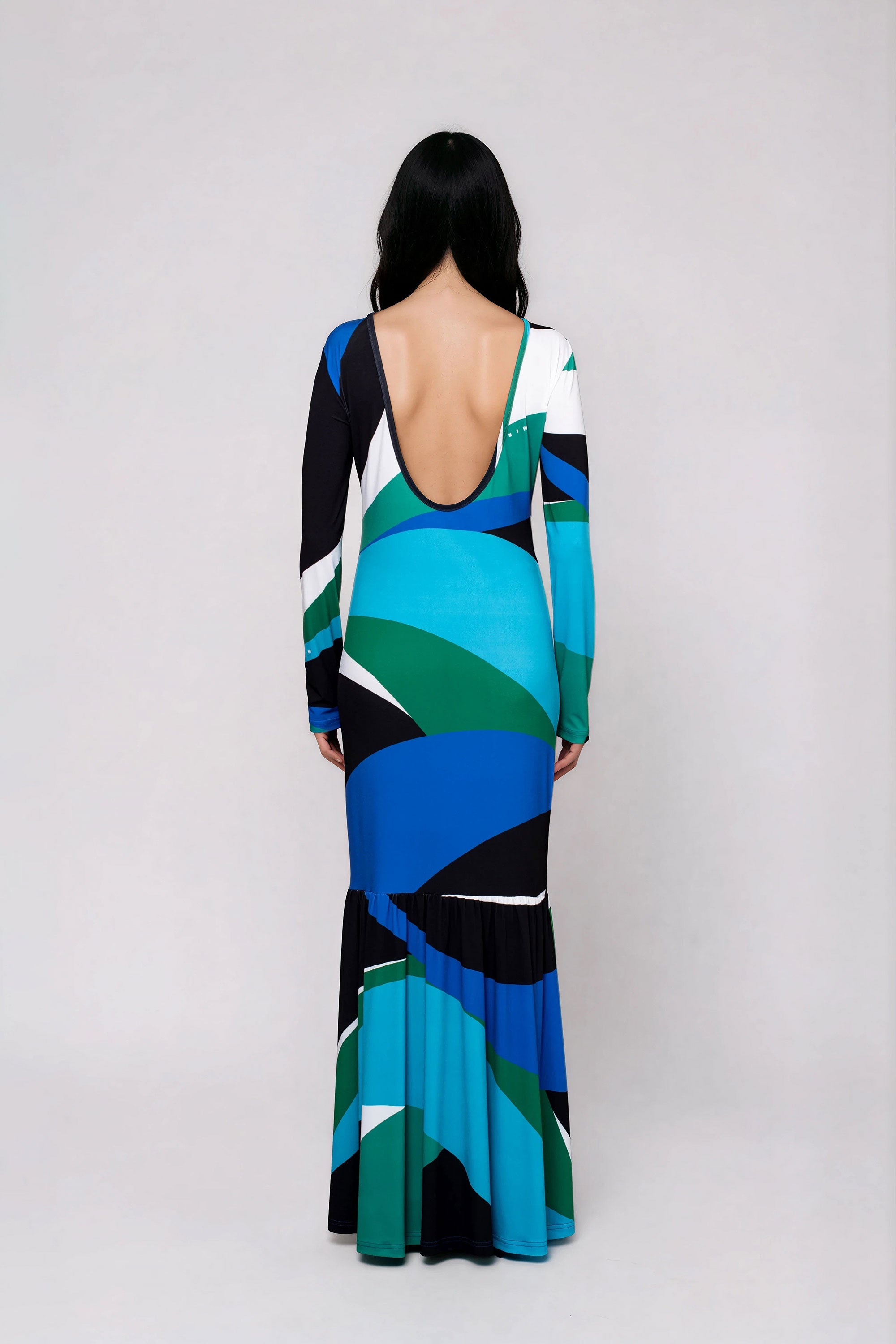 JULIE Εξωπλατο maxi φορεμα