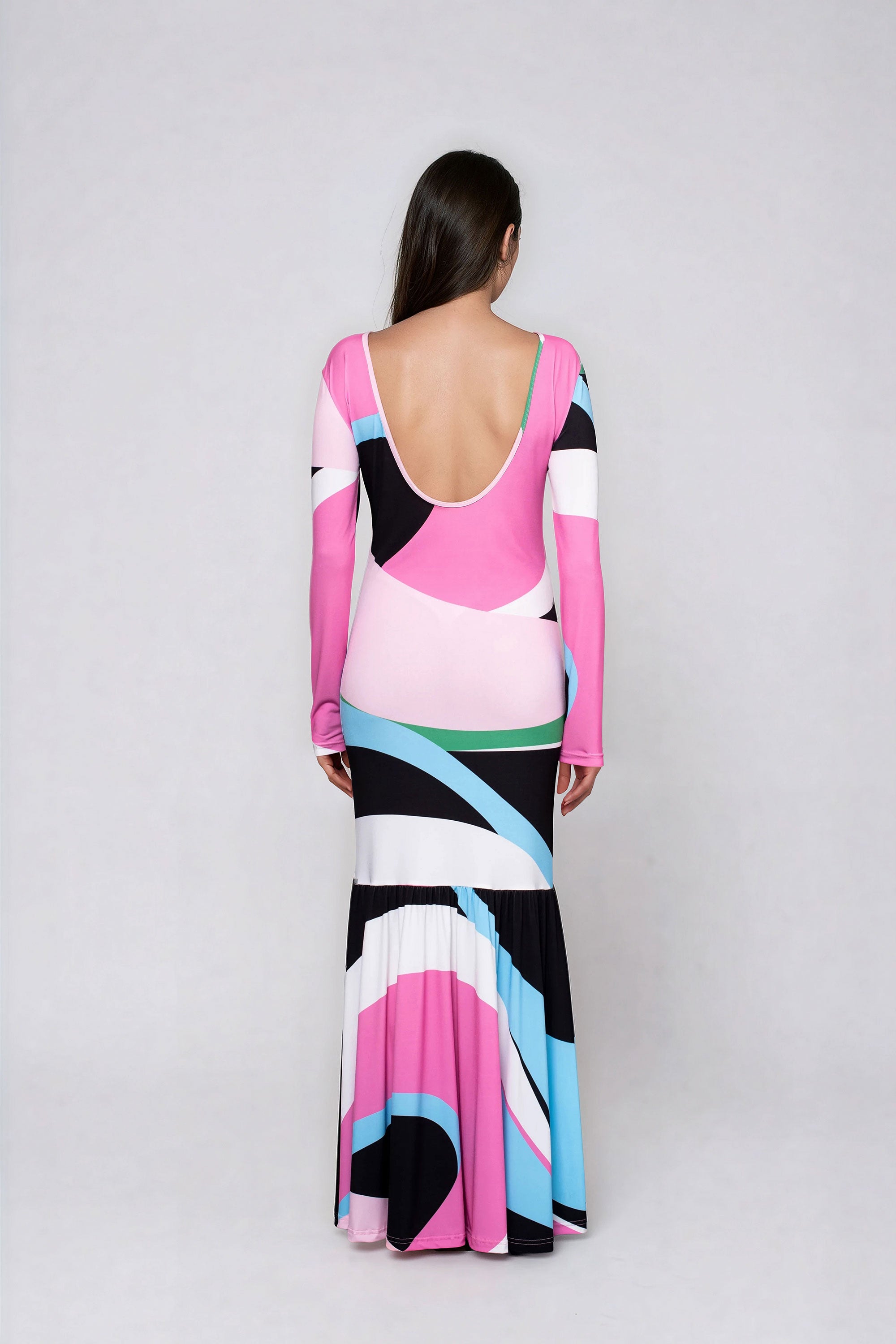 JULIE Εξωπλατο maxi φορεμα