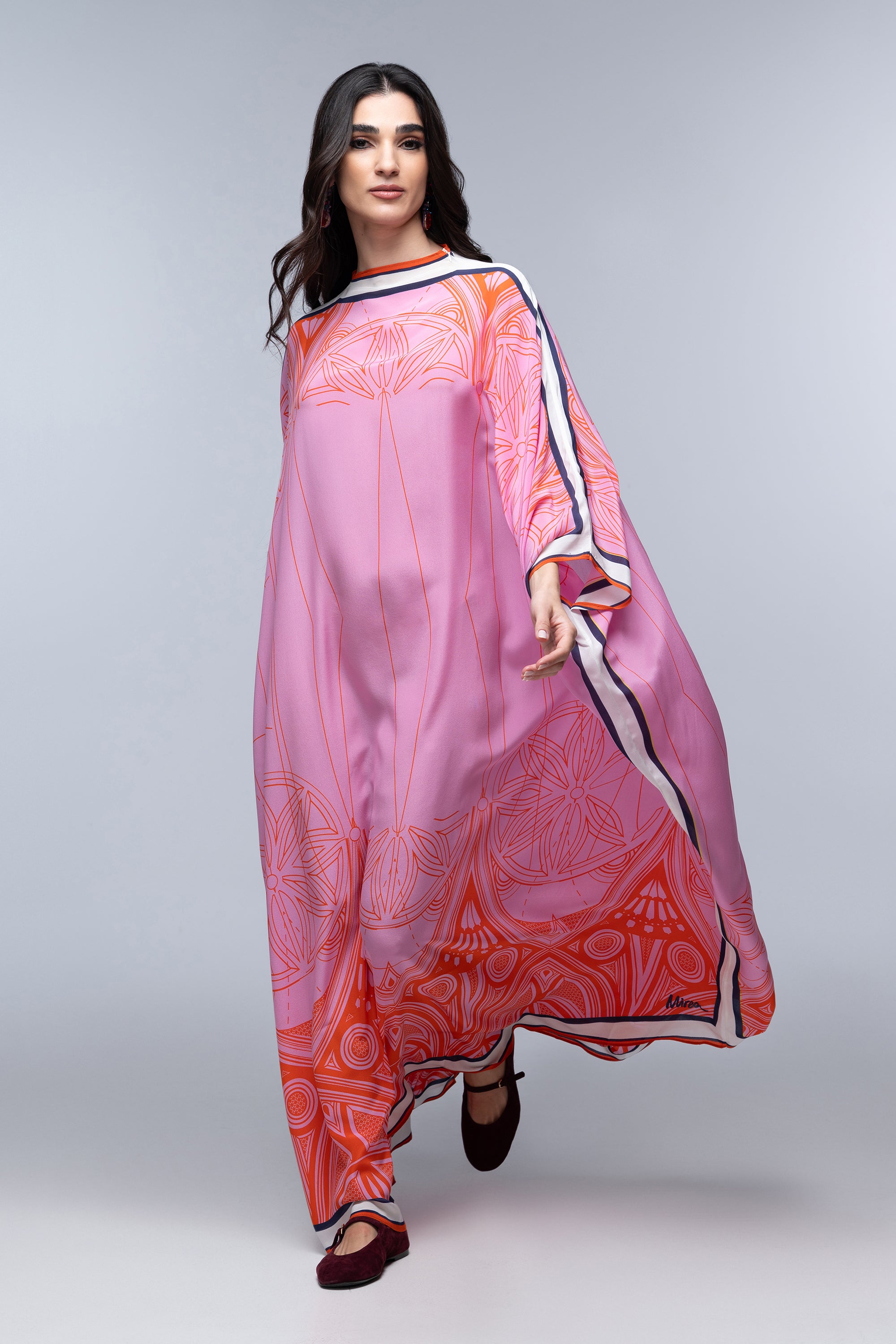 Isolde Καφτανι Μεταξωτο Χειροποιητο