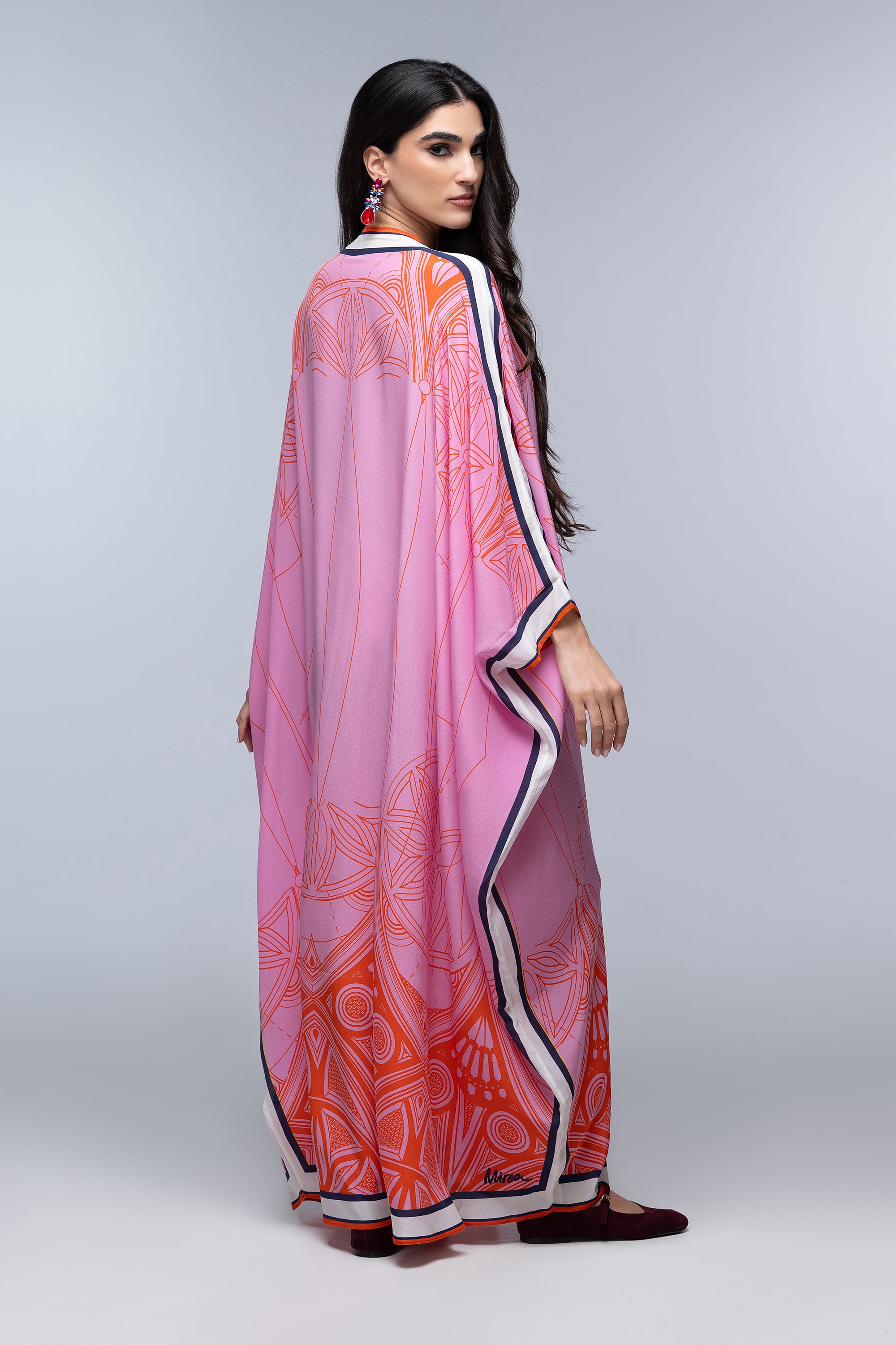 Isolde Καφτανι Μεταξωτο Χειροποιητο